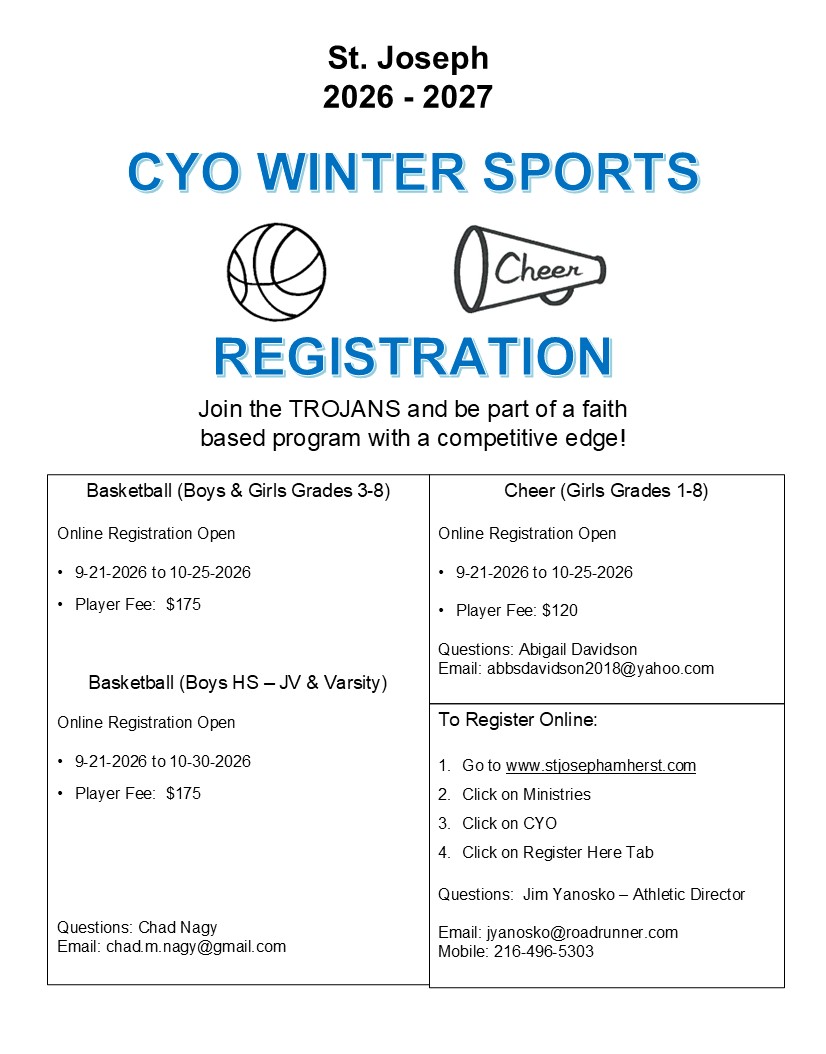 Winter Sports 2026-2027 Flyer